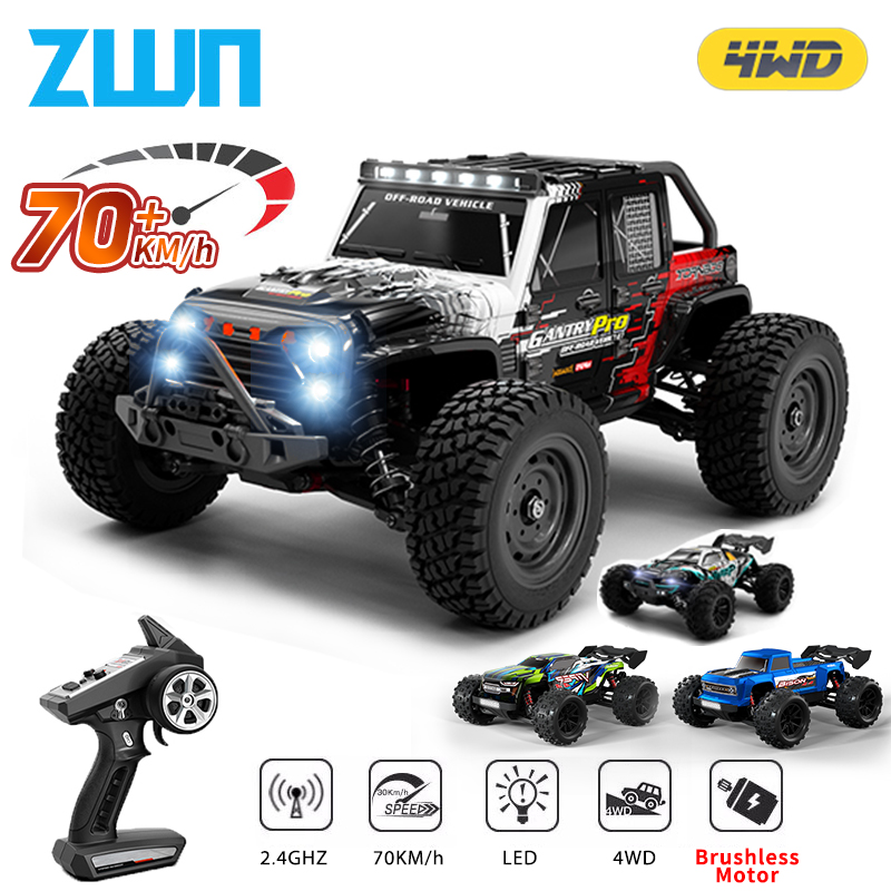 Kid Toys And More - ZWN-Voiture VersiRC avec LED Télécommandée pour