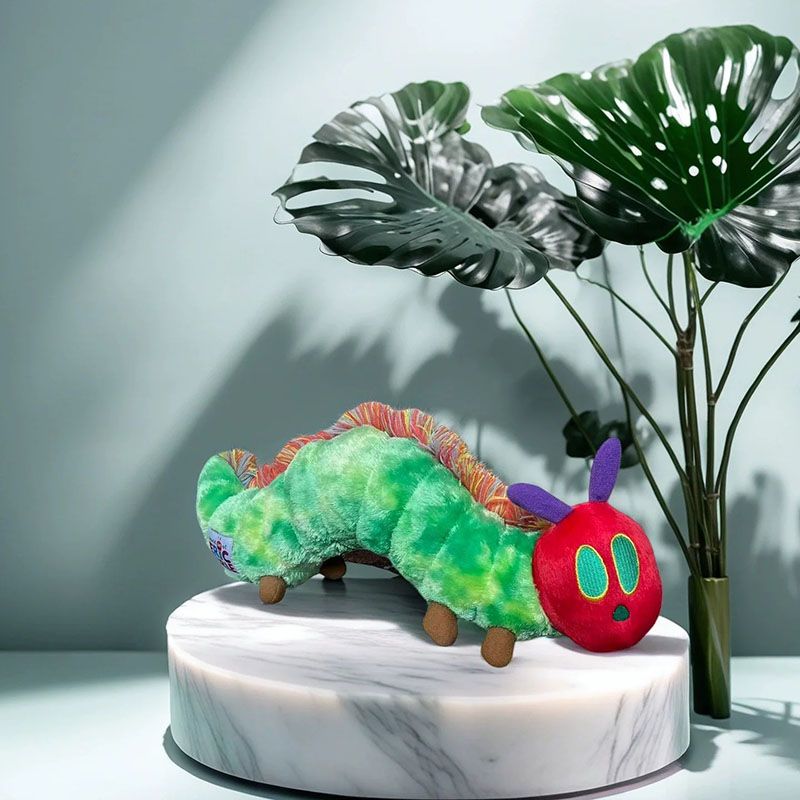 Kids Toys Very - Peluche de chenille verte en coton,