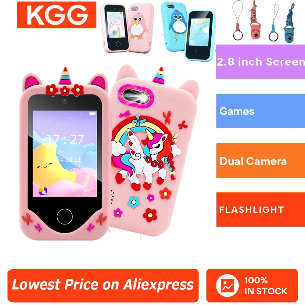 Kids Toys Smartphone - Téléphone intelligent éducatif pour enfants, jouet