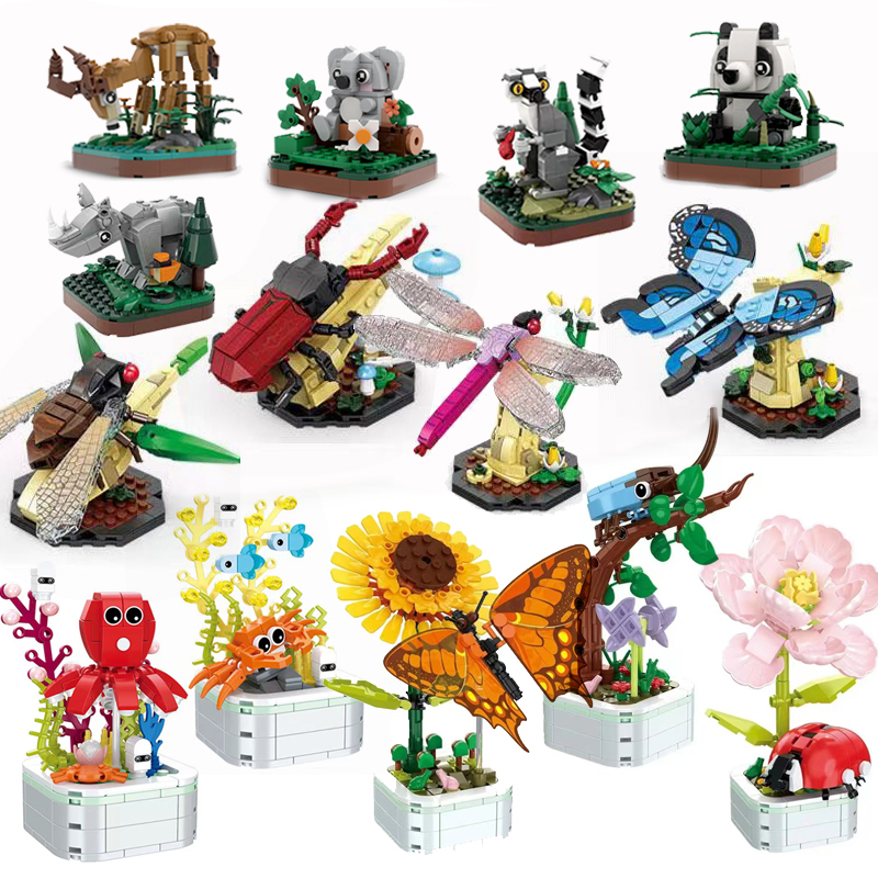 Kid Toys And More - Décennie s de construction d'animaux de