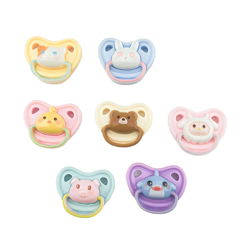 Kids Toys House - Mini sucettes pour poupées, 10 pièces,