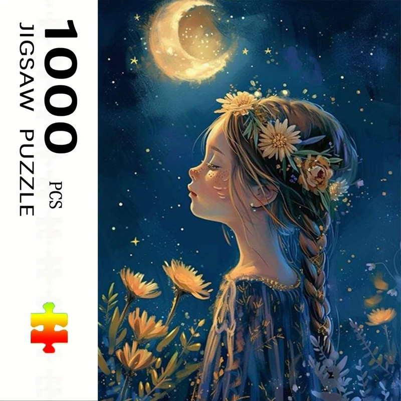 Kids Toys Under 1000 - Puzzle de 500/1000 pièces pour fille,