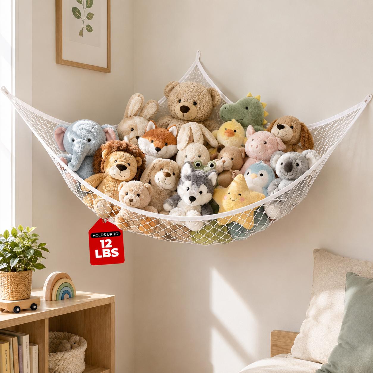 Kids' Toy - Hamac de rangement en filet pour