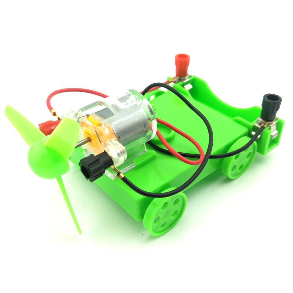 Kids Toys Electric Car - Voitures Éoliennes Électriques à Assembler Soi-même