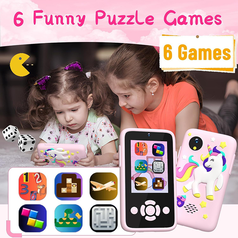 Kids Toys Smartphone - Enfants téléphone intelligent caméra jouet Puzzle