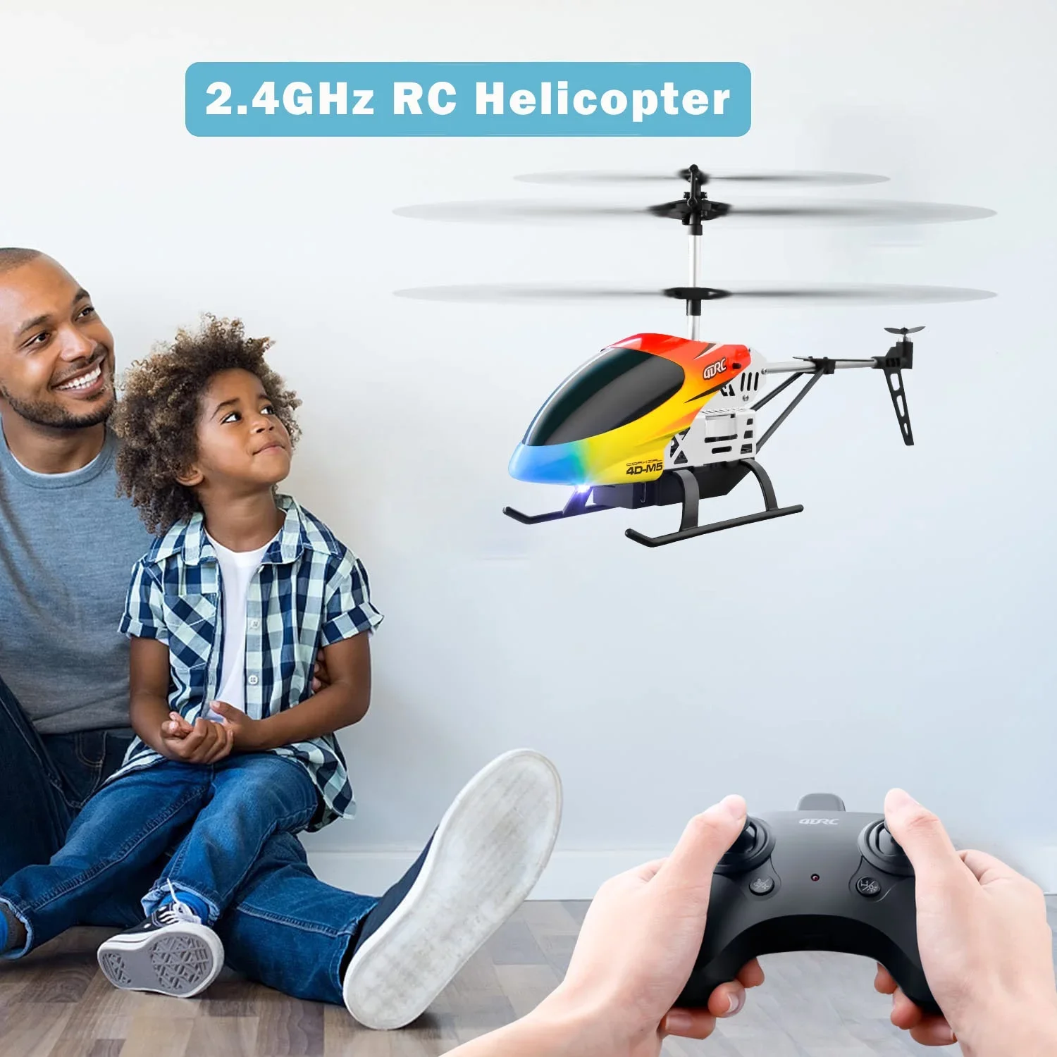 Kids' Toys Channel - Hélicoptère télécommandé DWi avec gyroscope et