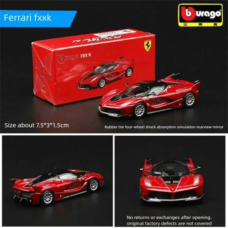 Kids Toys Cars - Modèle de voiture miniature Bburago 1:64,