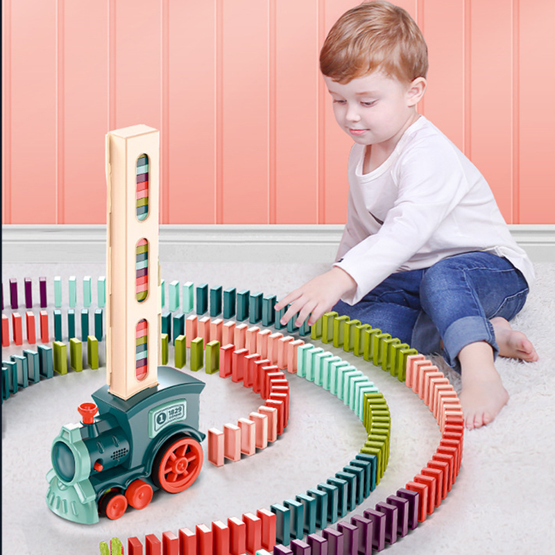 Kids Toys Electric Car - Train électrique Dom37pour enfants, ensemble de