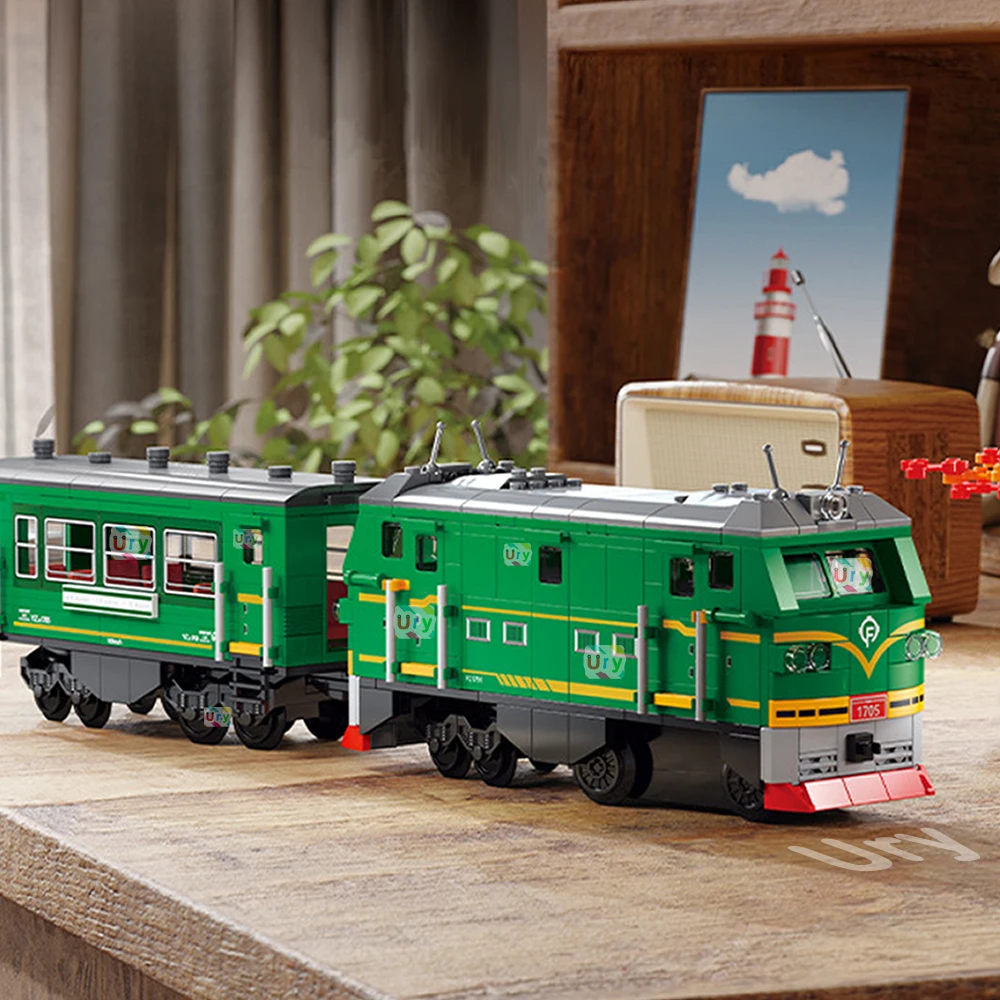 Train à vapeur rétro vert tech - Kids Toys Electric Car avis et prix