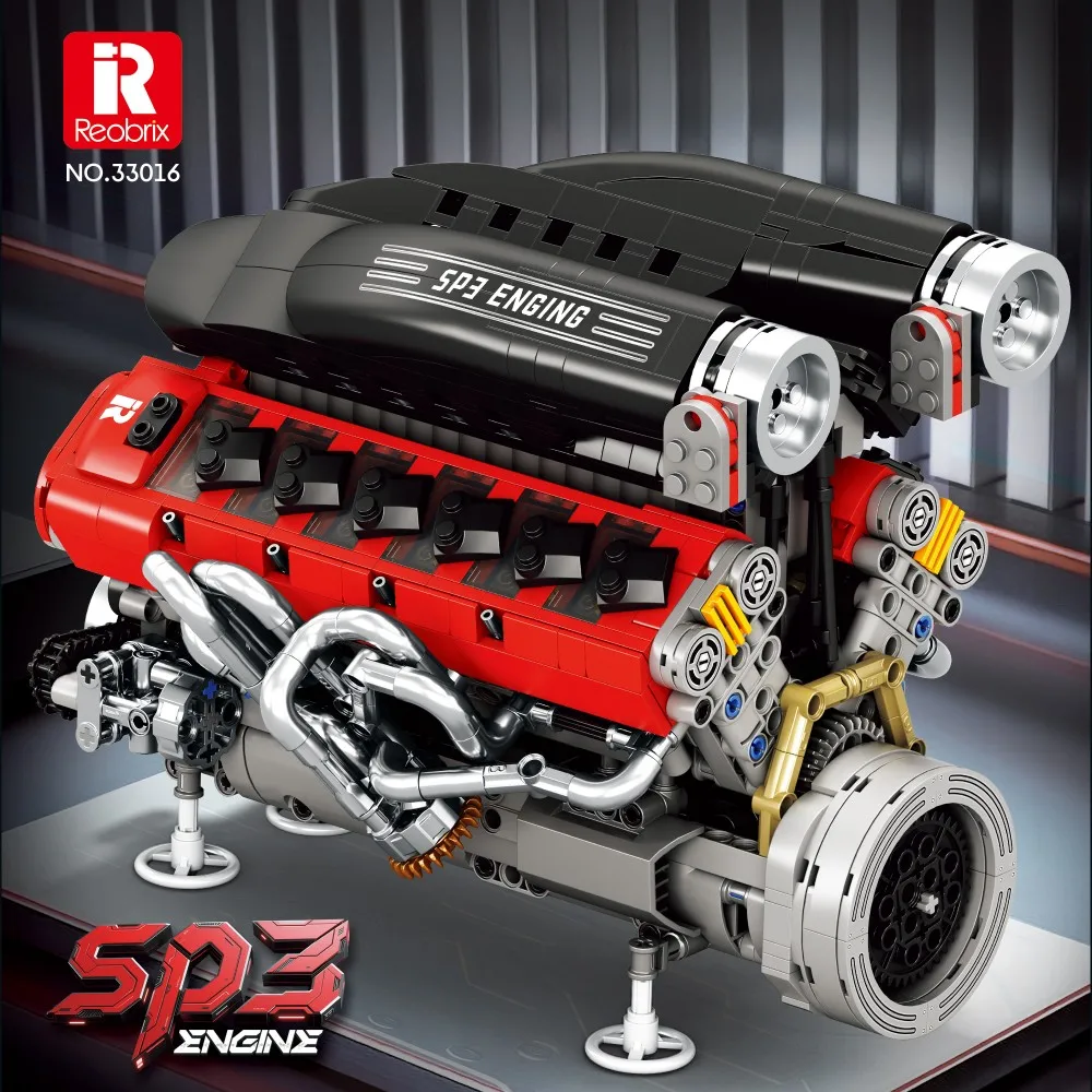 1240 pièces Moteur de voiture  - Kids Toys Cars avis et prix