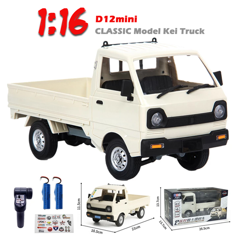 WPL D12 Mini 1:16 RC voiture 2 - Kid Toys And More avis et prix
