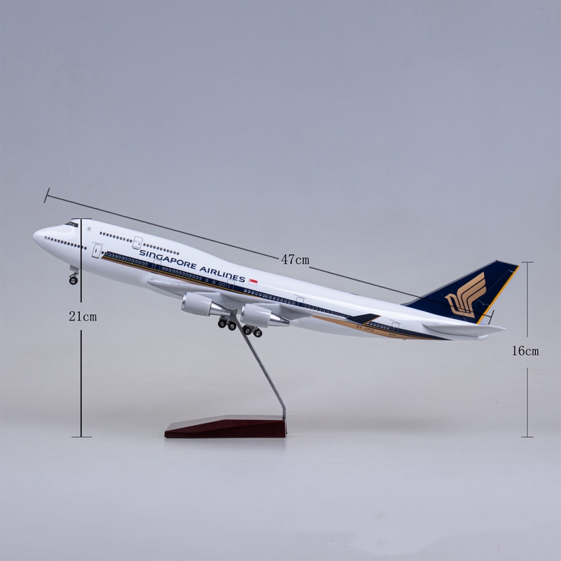 Modèle d'avion B747 de Singapo - Kids Toys Singapore avis et prix