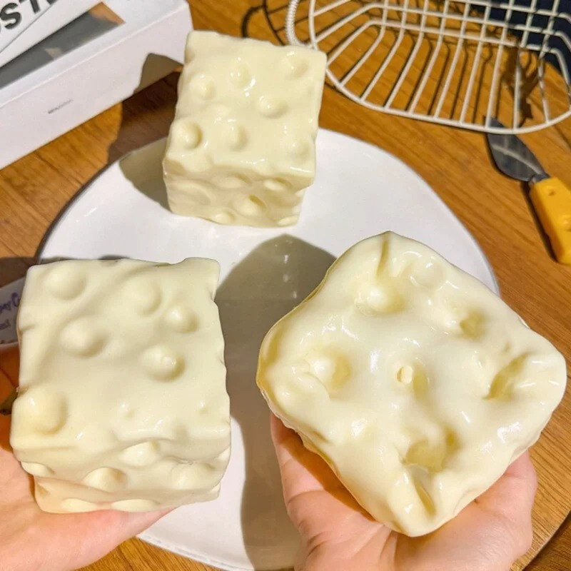 Taba Squishy Cheese Cube, Ball - Kids' Toy avis et prix