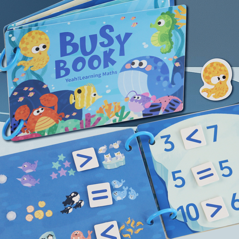 Livre Montessori pour bébé, mo - Kids Quiet Toys avis et prix