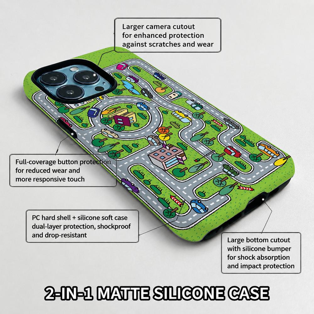 Coque de téléphone 2-en-1 en f - Kids Toys Cars avis et prix
