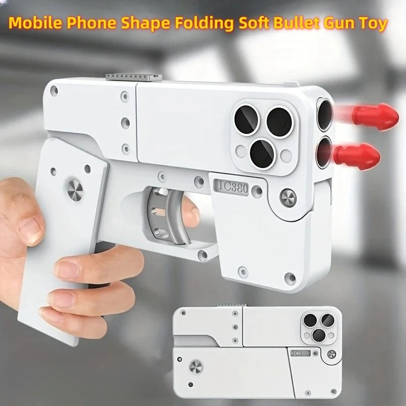 Pistolet jouet pliable en form - Kids Toys Smartphone avis et prix