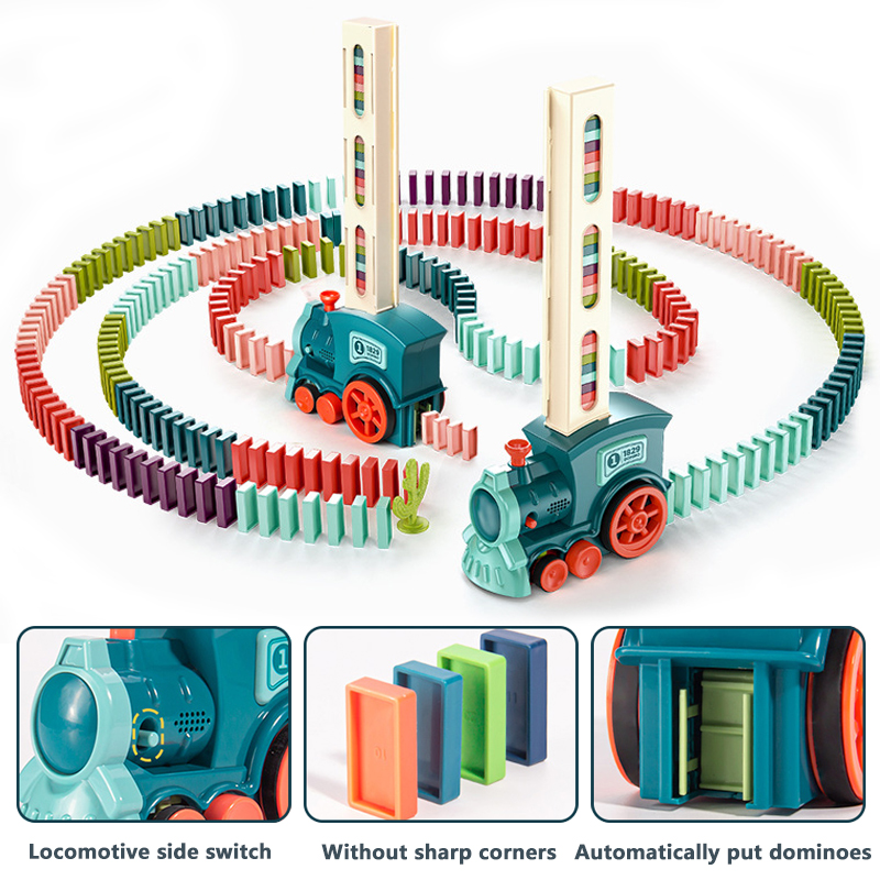 Train à dominos automatique, v - Kids Toys Electric Car avis et prix