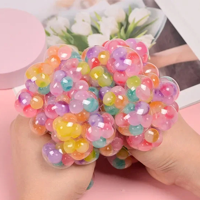 Balle sensorielle arc-en-ciel  - Kids Quiet Toys avis et prix