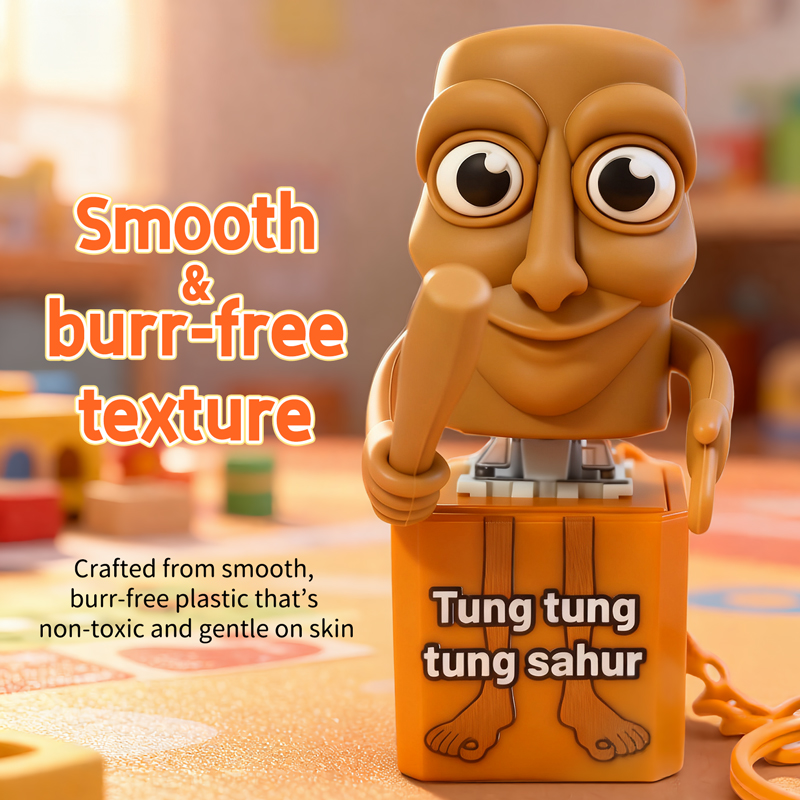 Porte-clés en bois Tung tung t - Kids Quiet Toys avis et prix